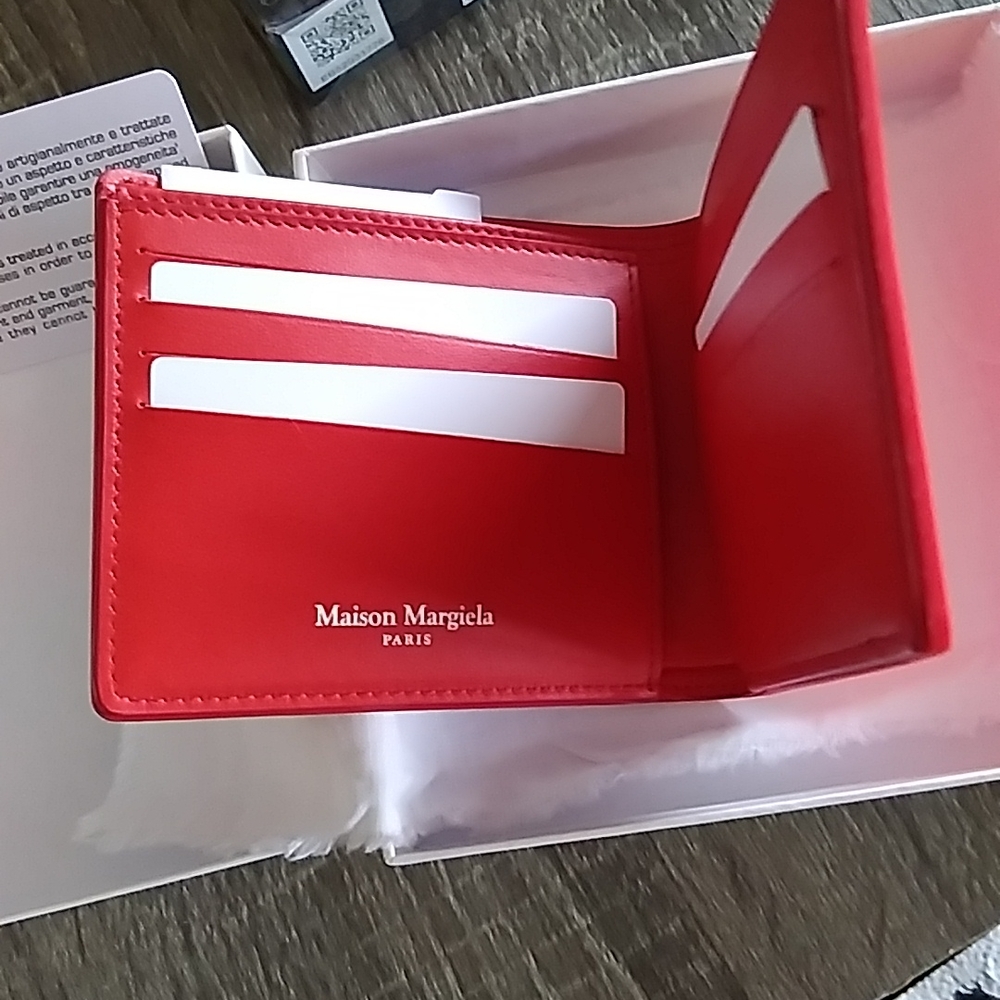Maison Margiela wallet Red